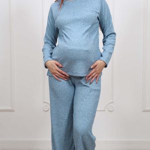 Conjunto Maternity "Celeste Comfort"
