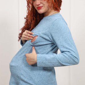 Conjunto Maternity "Celeste Comfort"